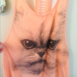 XL Kitten Tank Top